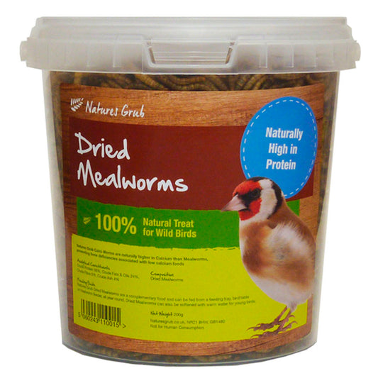Natures Grub Dried Mealworms