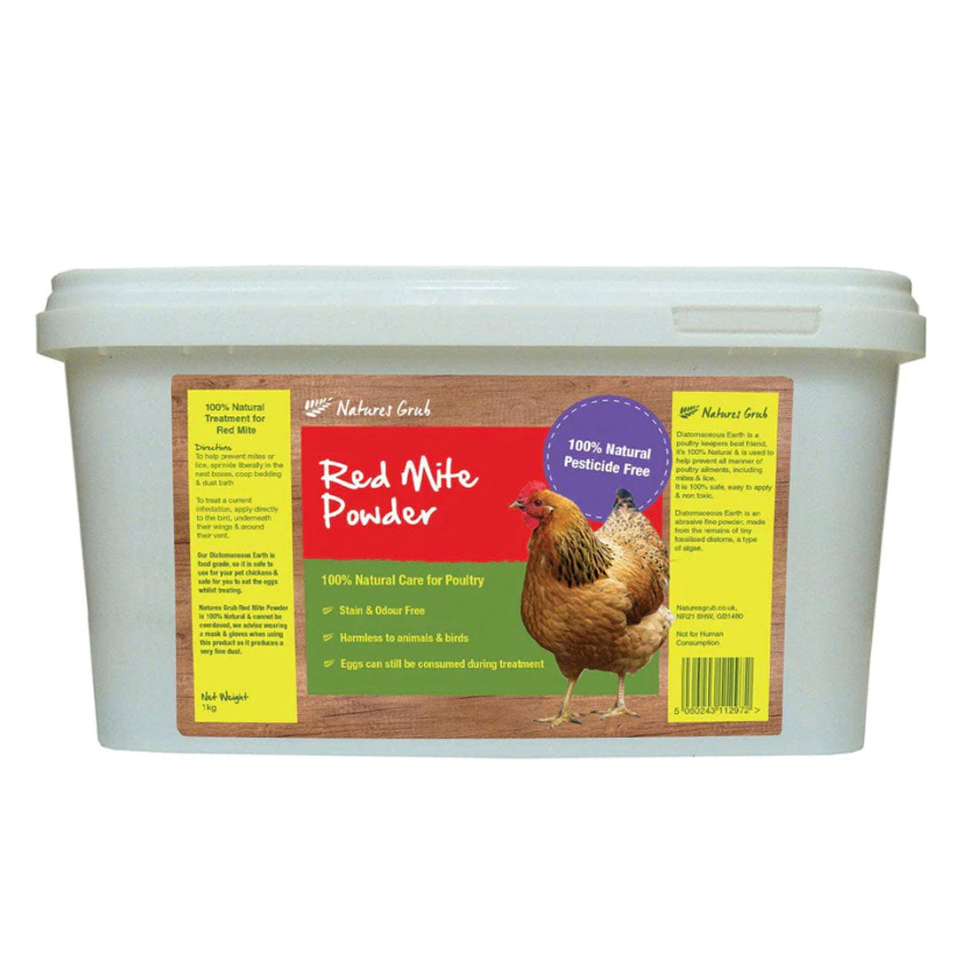 Natures Grub Red Mite Powder