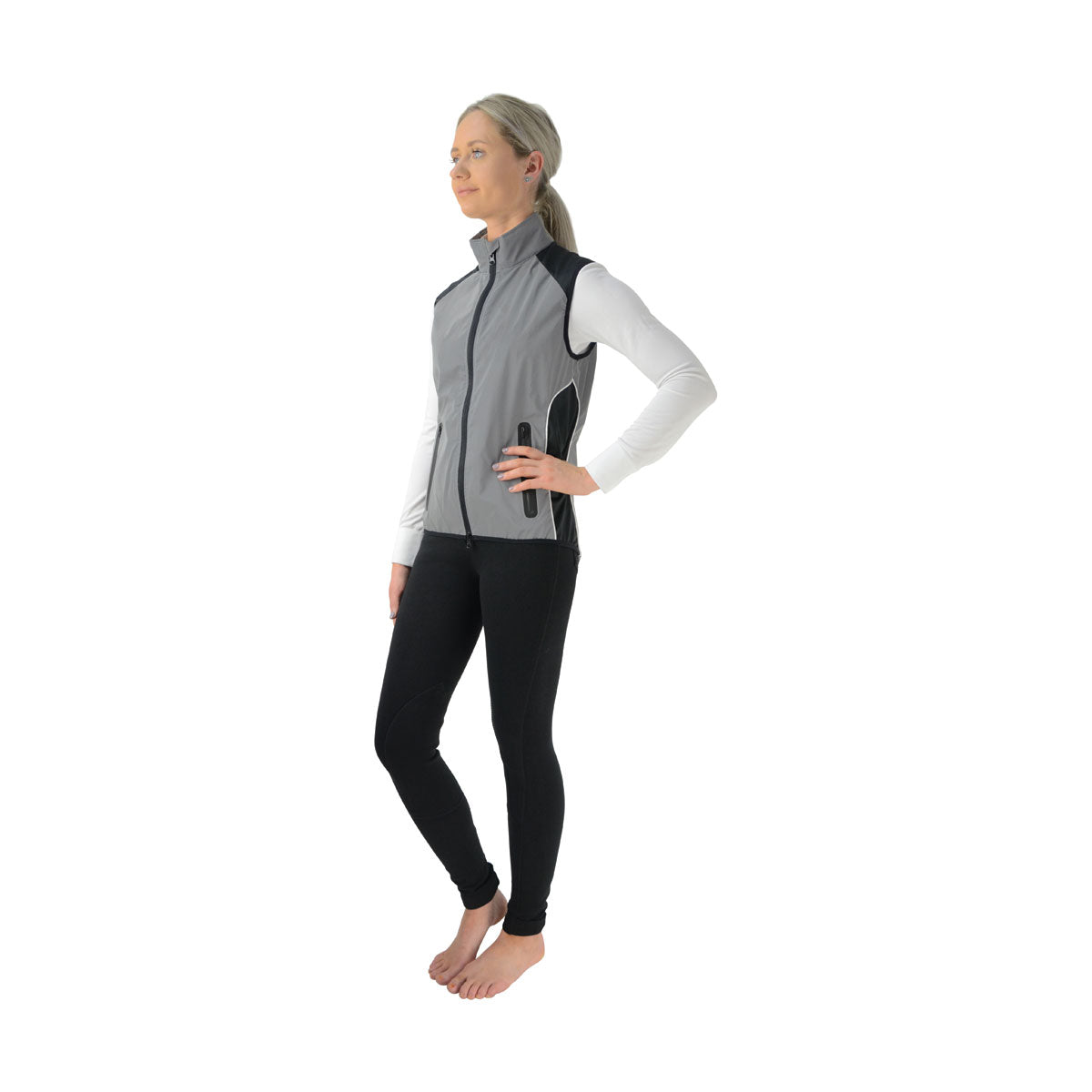 Hy Equestrian Silva Flash Reflective Gilet