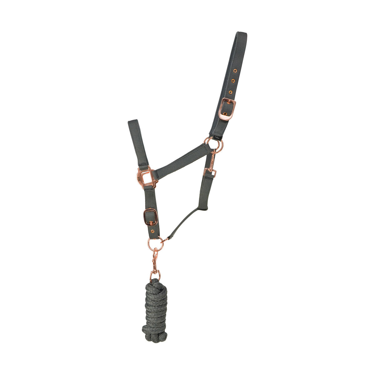 Hy Rose Gold Headcollar and Lead Rope