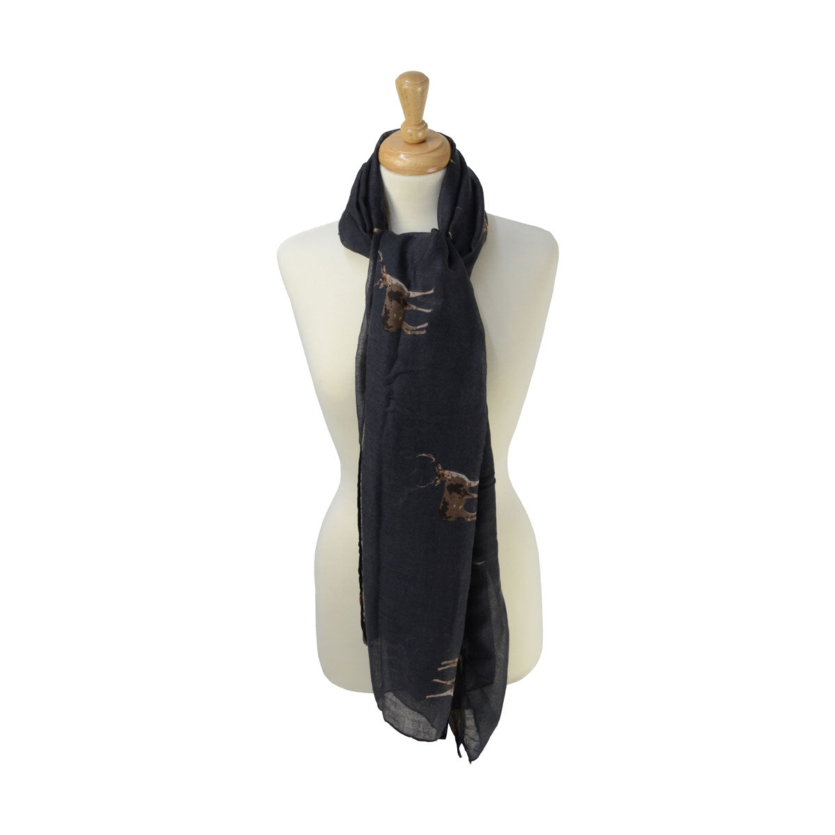 HyFASHION Stag Print Scarf