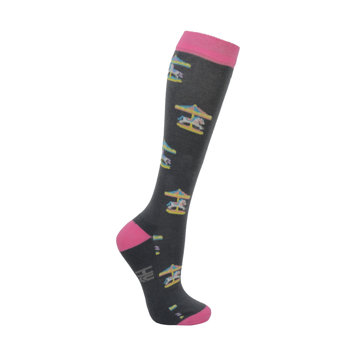 Hy Equestrian Merry Go Round Socks - Pack of 3
