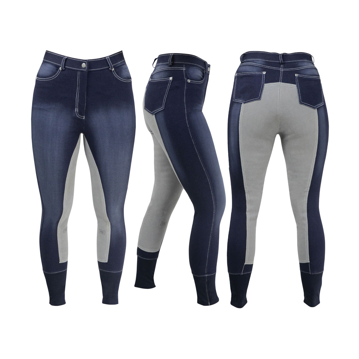 HyPERFORMANCE Denim Look Ladies Breeches