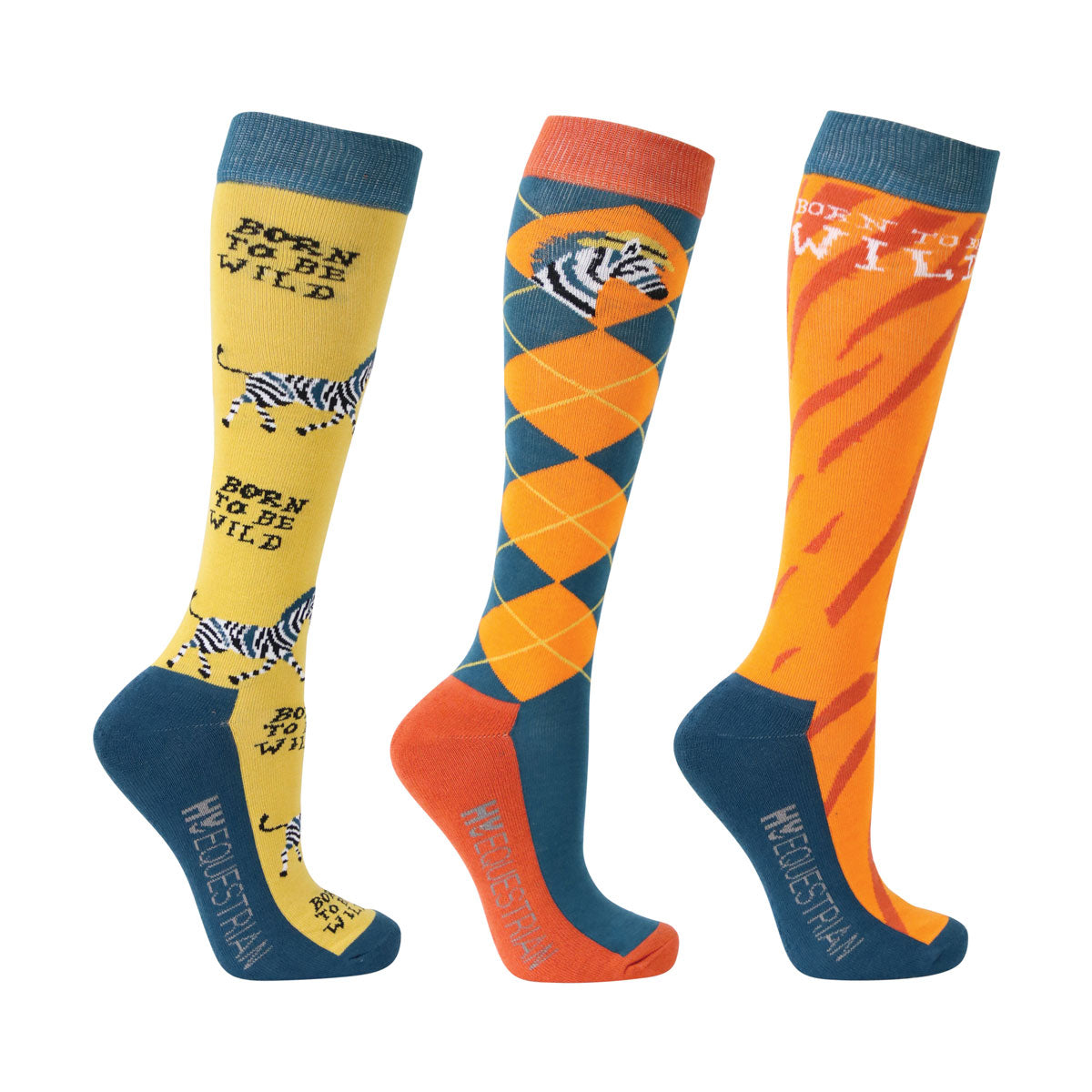 Hy Equestrian Novelty Printed Socks