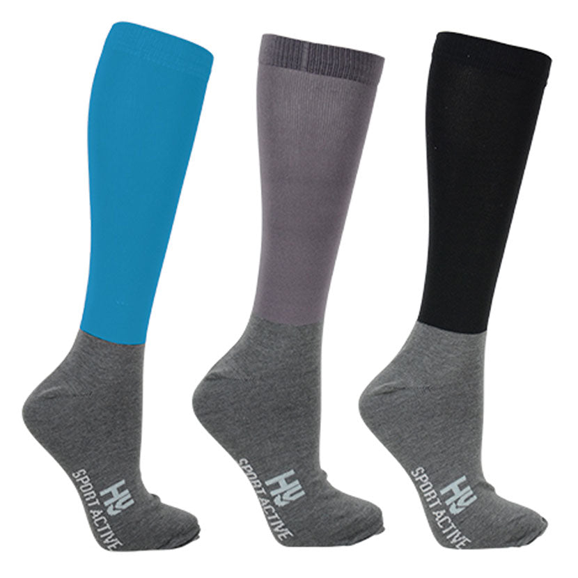 Hy Sport Active Riding Socks (Pack of 3)