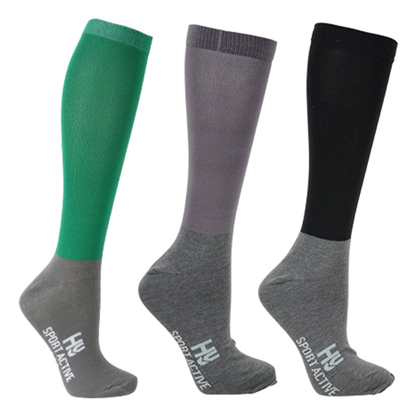 Hy Sport Active Riding Socks (Pack of 3)