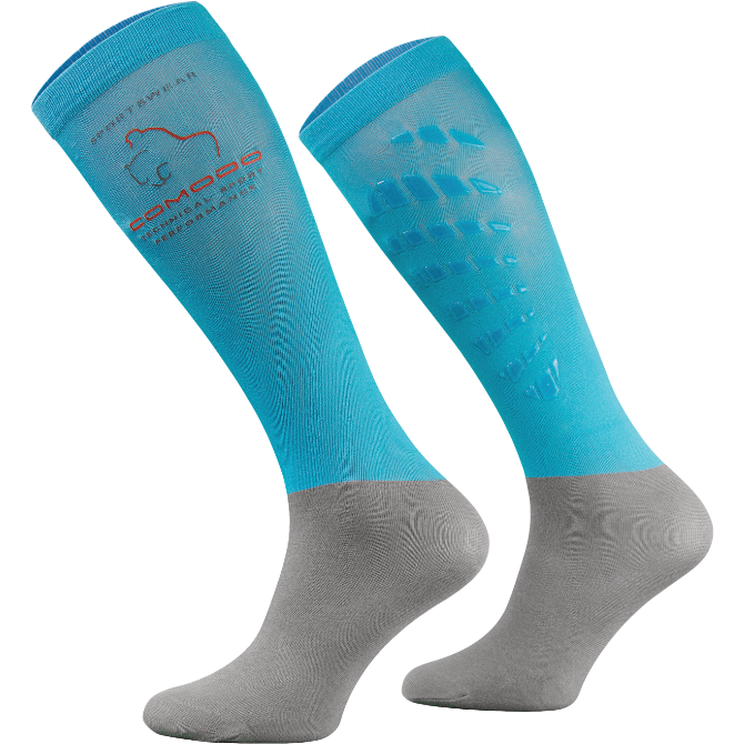 Comodo Junior Microfibre Socks With Silicone Grip