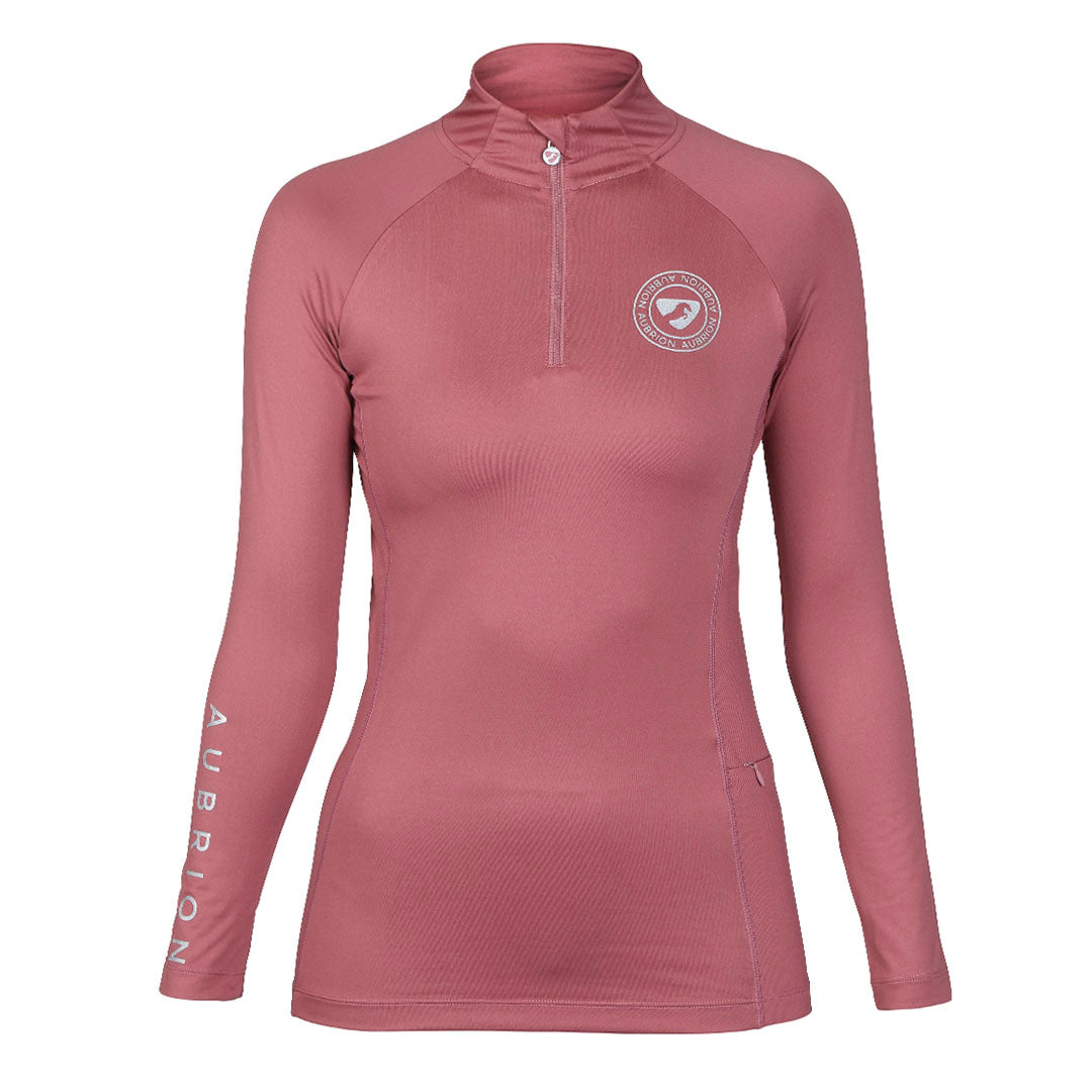 Shires Aubrion Newbury Girls Long Sleeve Base Layer