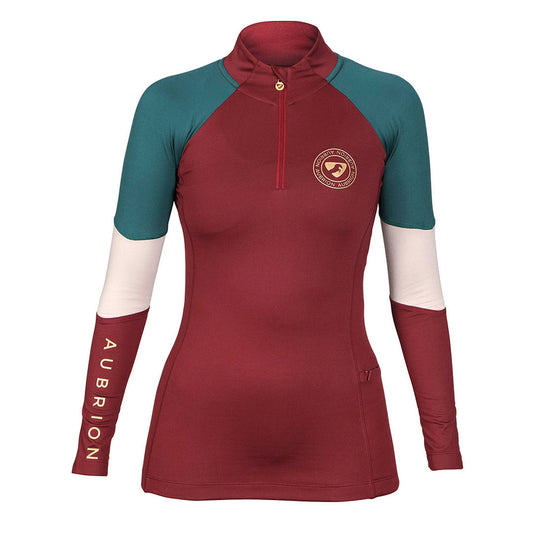 Shires Aubrion Newbury Girls Long Sleeve Base Layer