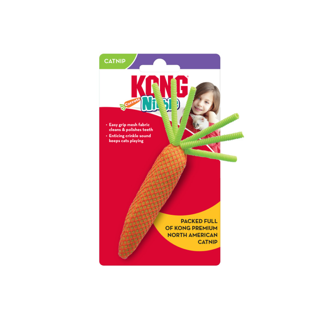 KONG Cat Nibble Carrot