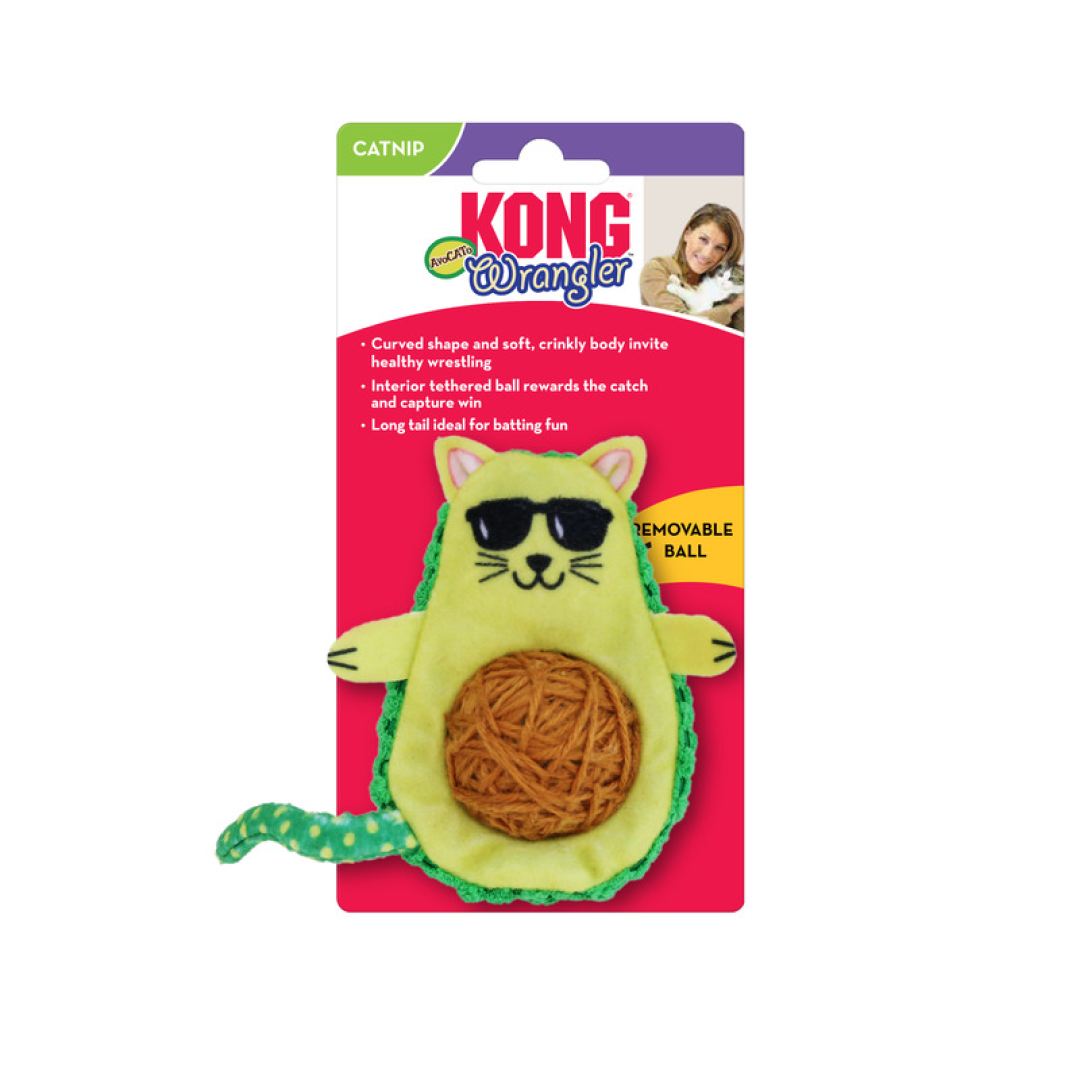 KONG Cat Wrangler AvoCATo
