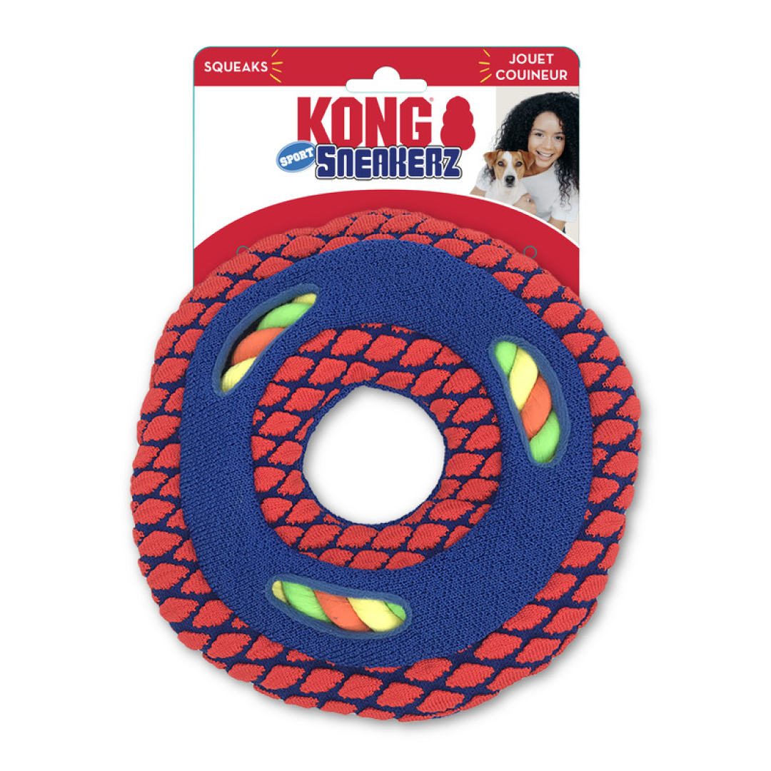 KONG Sneakerz Sport Disc with Rope