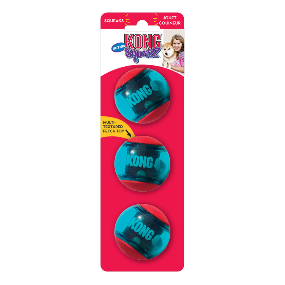 KONG Squeezz Action Ball