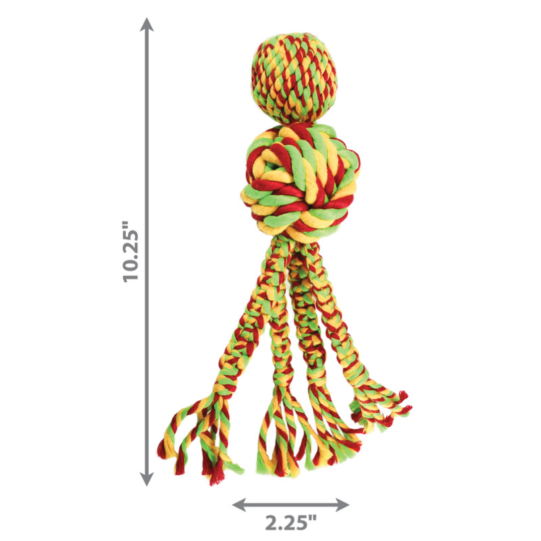 KONG Wubba Weaves with Rope