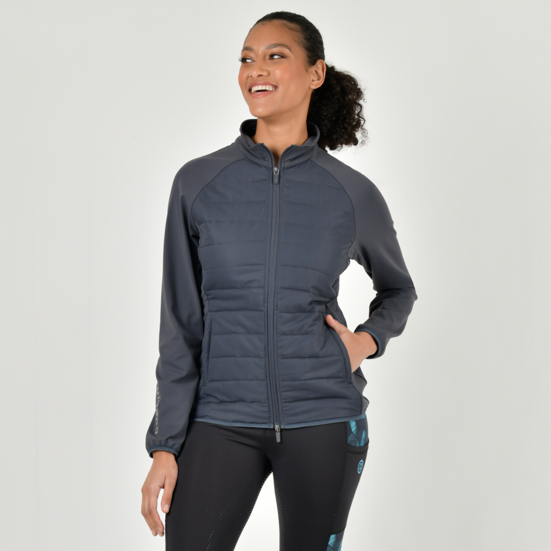 Dublin Ellen Combination Puffer Ladies Jacket