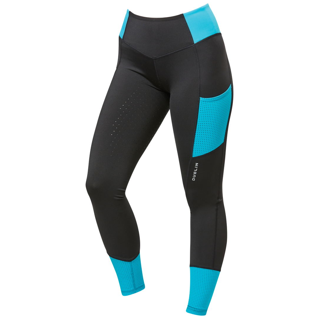 Dublin Power Performance Mid Rise Colour Block Ladies Tights