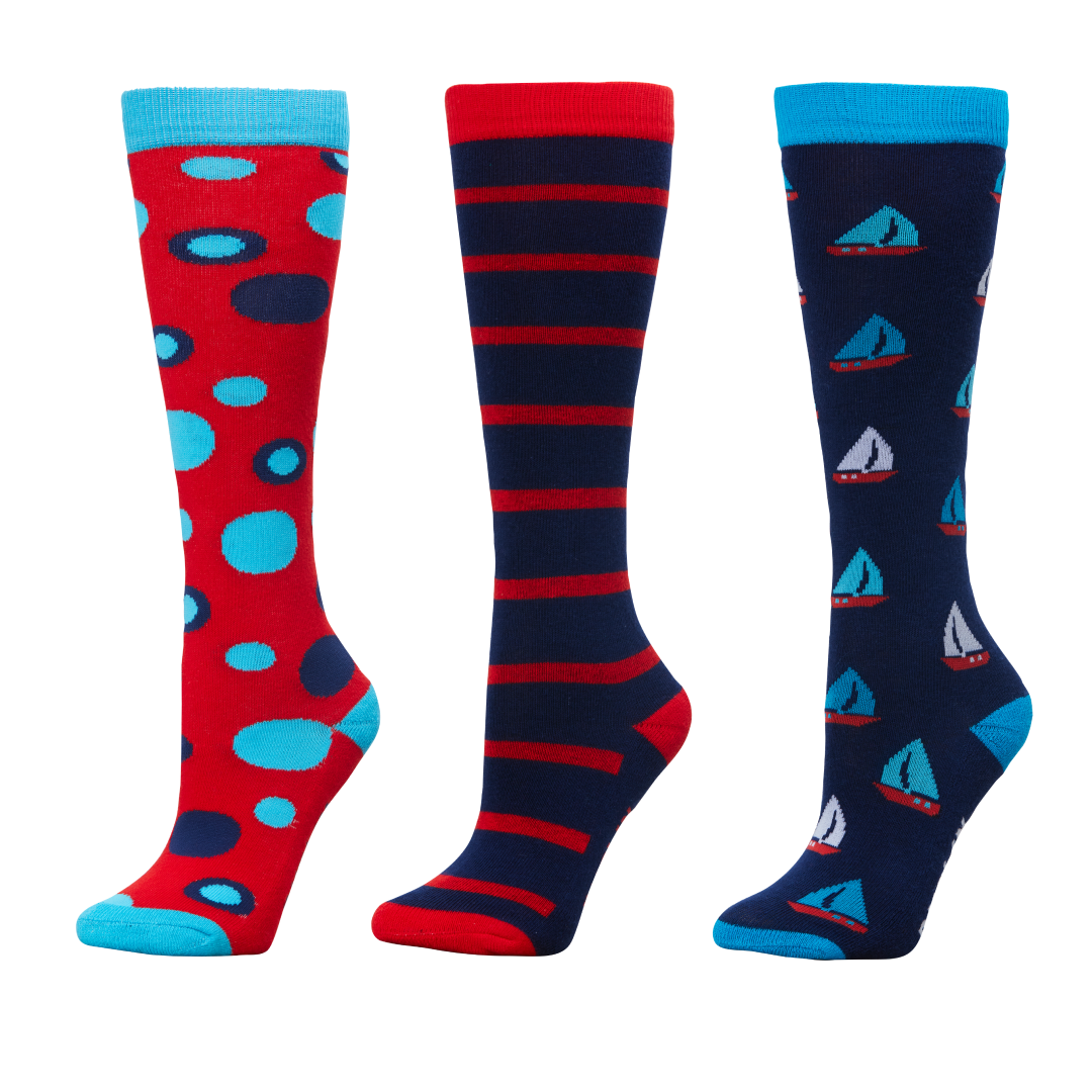 Dublin 3 Pack Socks Adults