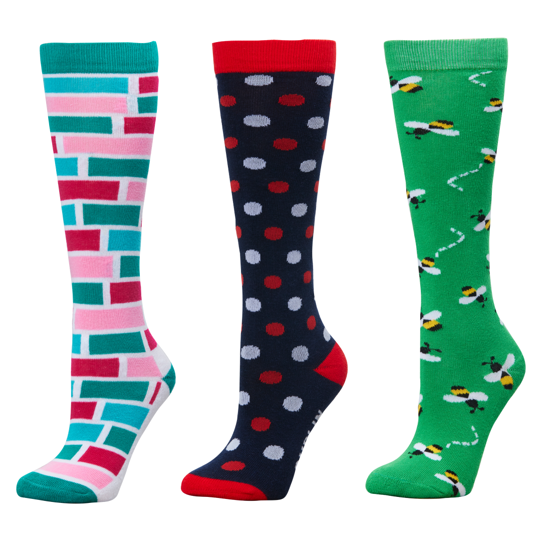 Dublin 3 Pack Socks Adults