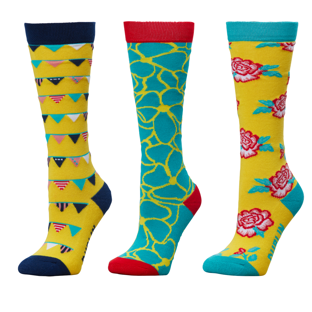 Dublin 3 Pack Socks Adults
