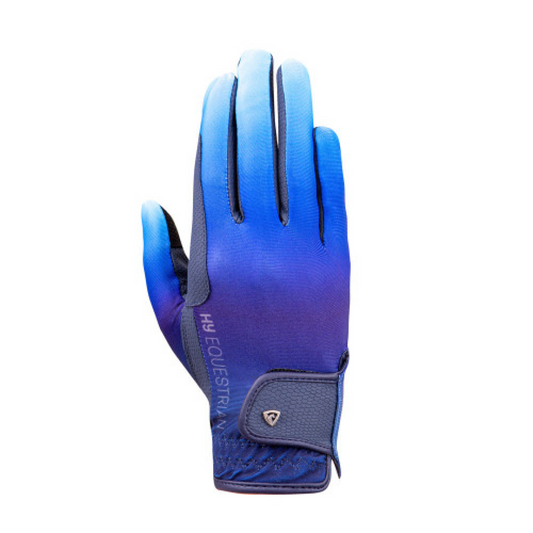 Hy Equestrian Ombre Children's Riding Gloves