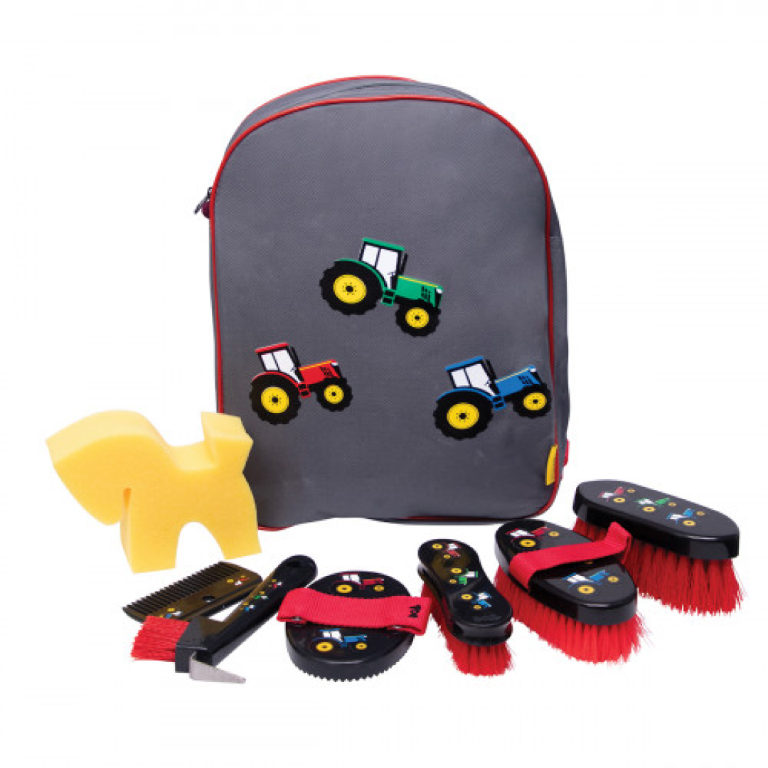 Little Knight Tractor Collection Complete Grooming Kit Rucksack