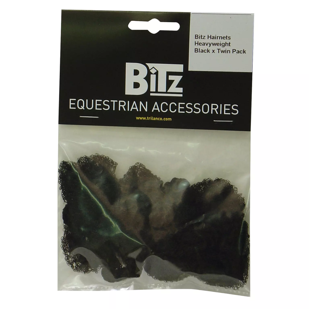 Bitz Hairnets Heavyweight Twin Pack