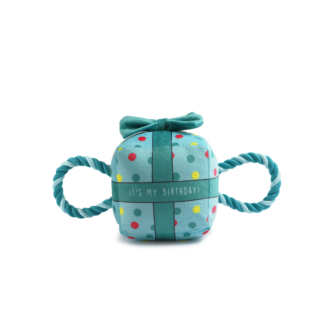 Ancol Pawty Time Birthday Present Dog Toy