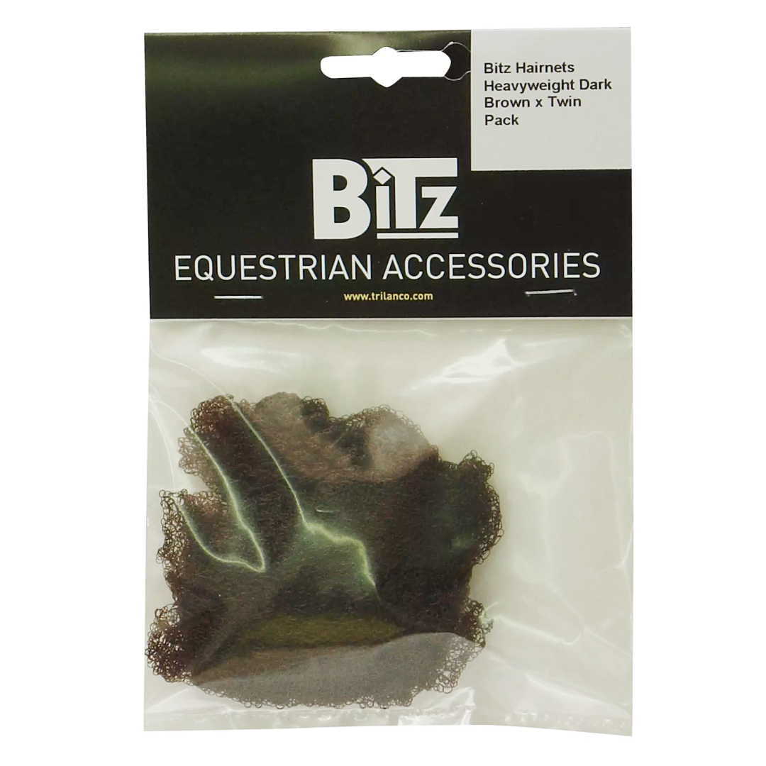 Bitz Hairnets Heavyweight Twin Pack