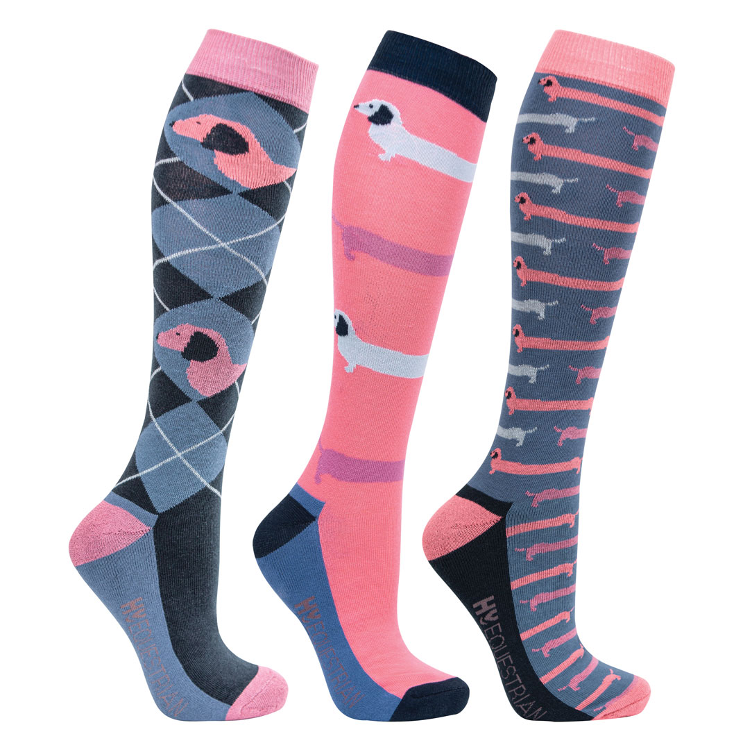 Hy Equestrian Novelty Printed Socks