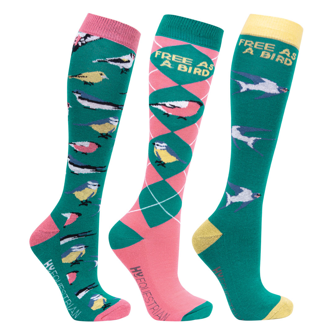 Hy Equestrian Novelty Printed Socks
