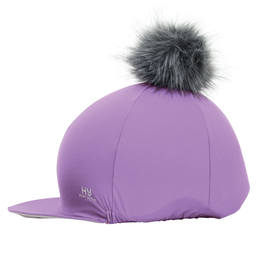 Hy Sport Active Hat Silk with Interchangeable Pom Pom