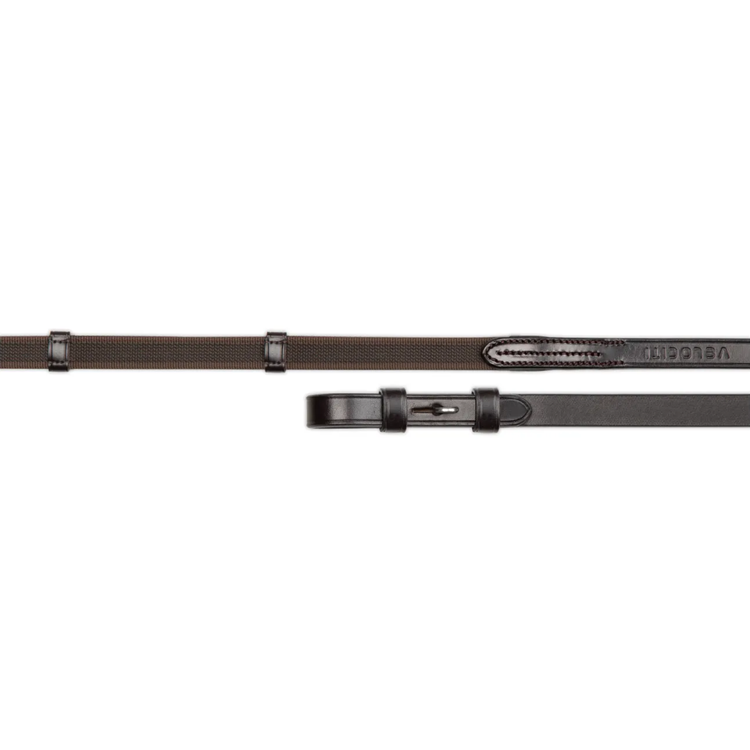 Shires Lusso Continental Rubber Grip Reins