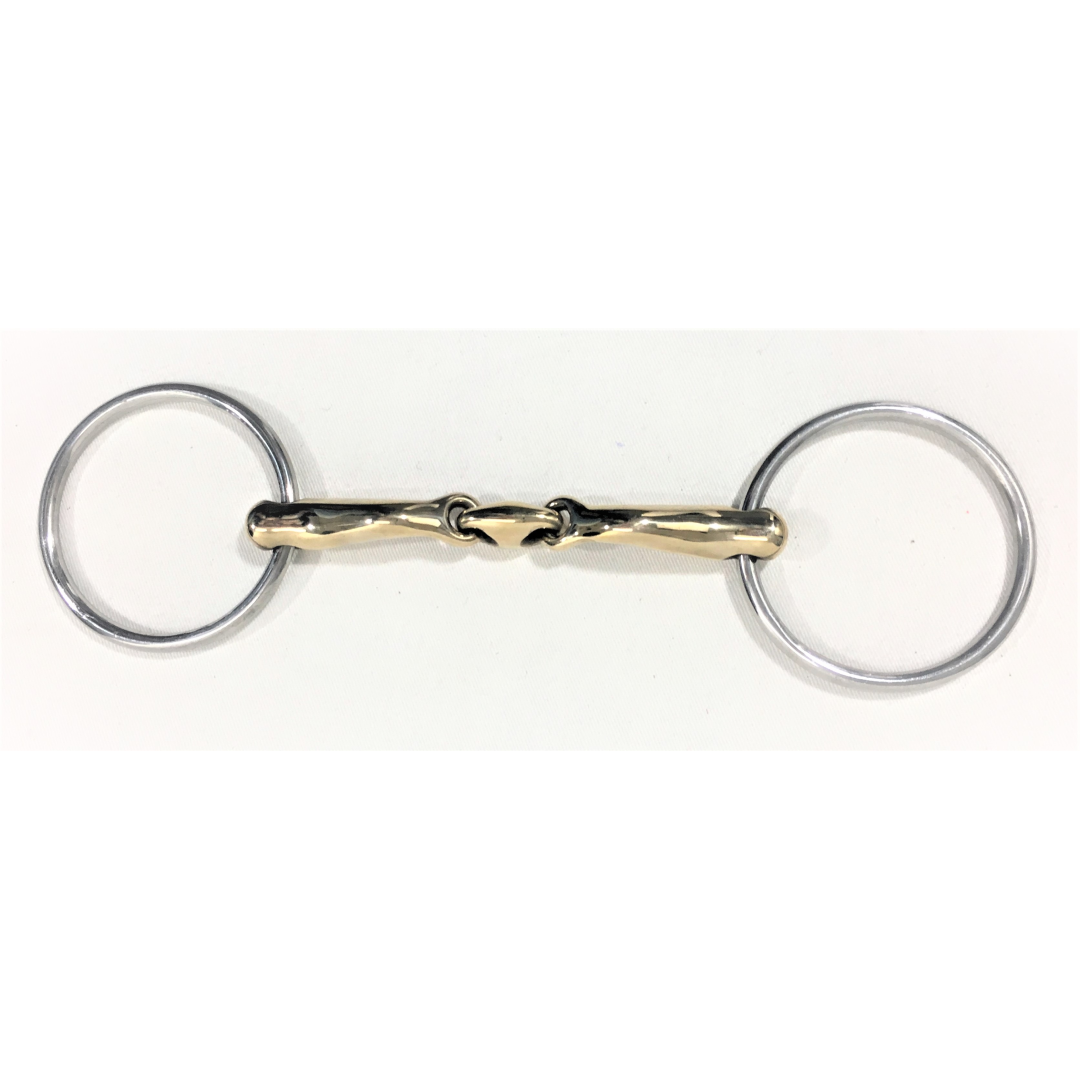Minos Harmony Loose Ring Snaffle Bit