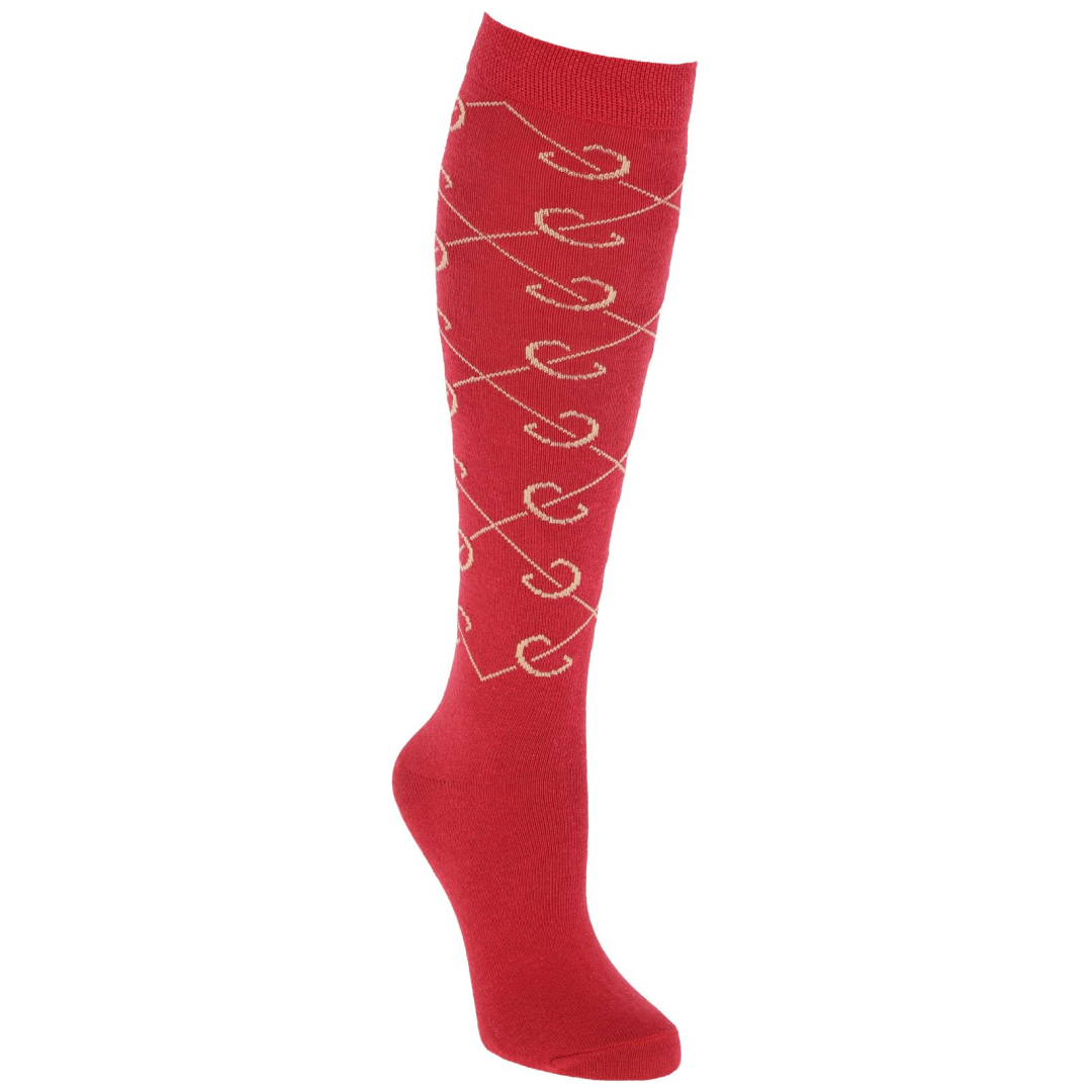 Covalliero Checked Riding Socks