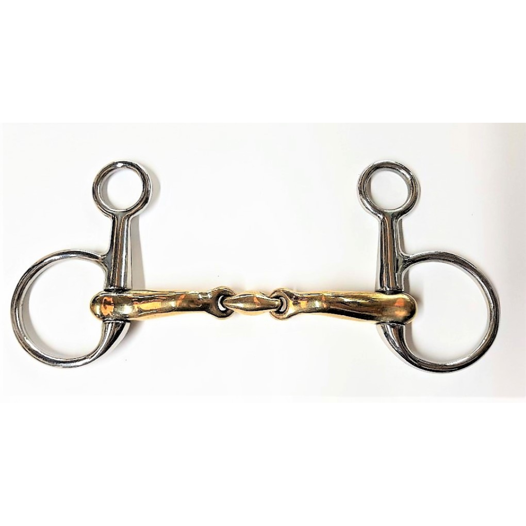 Minos Harmony Hanging Cheek Snaffle Bit