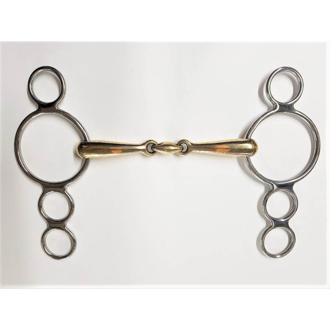 Minos Balancer 4-Ring Dutch Gag Bit
