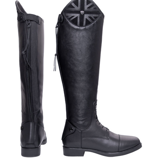Hy Equestrian Children's Union Jack Riding Boots