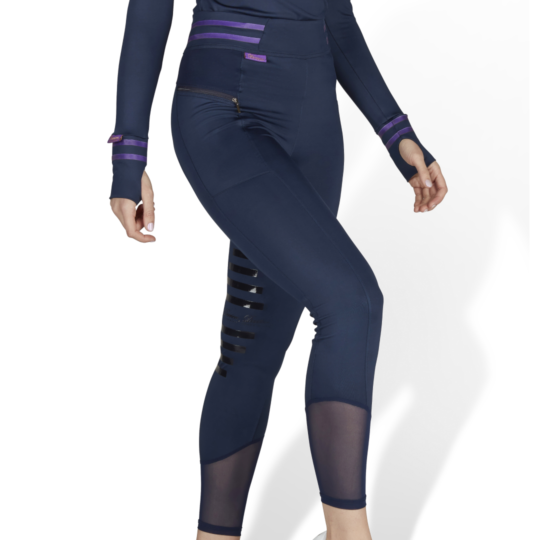 Derriere Equestrian Deauville Knee Grip Activewear Leggings