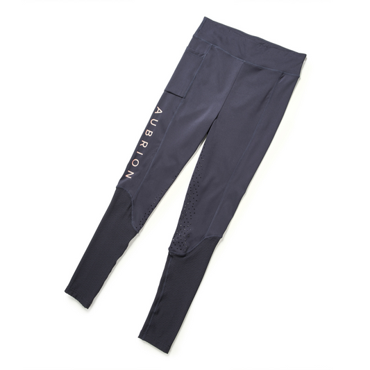 Shires Aubrion Maids Rhythm Mesh Riding Tights