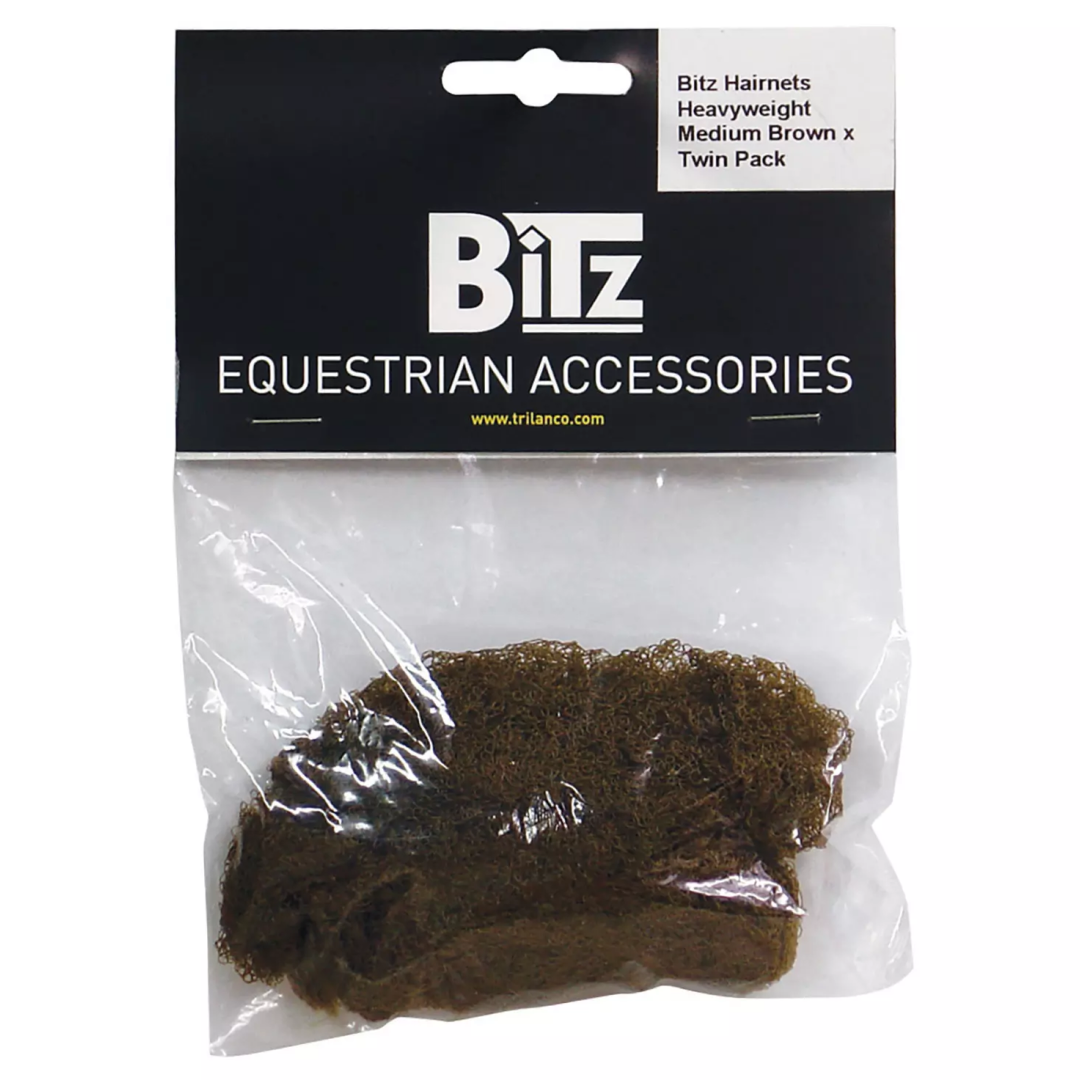 Bitz Hairnets Heavyweight Twin Pack
