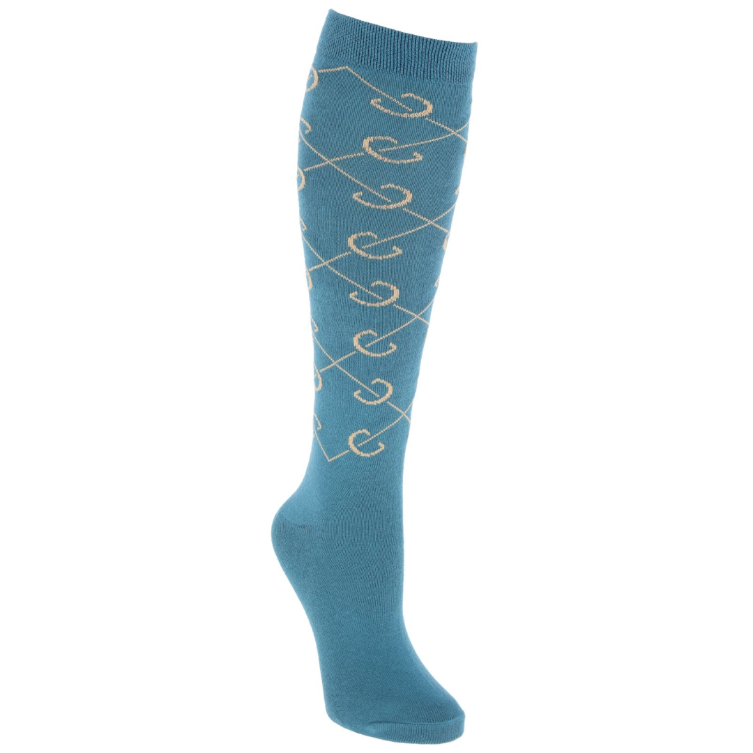 Covalliero Checked Riding Socks