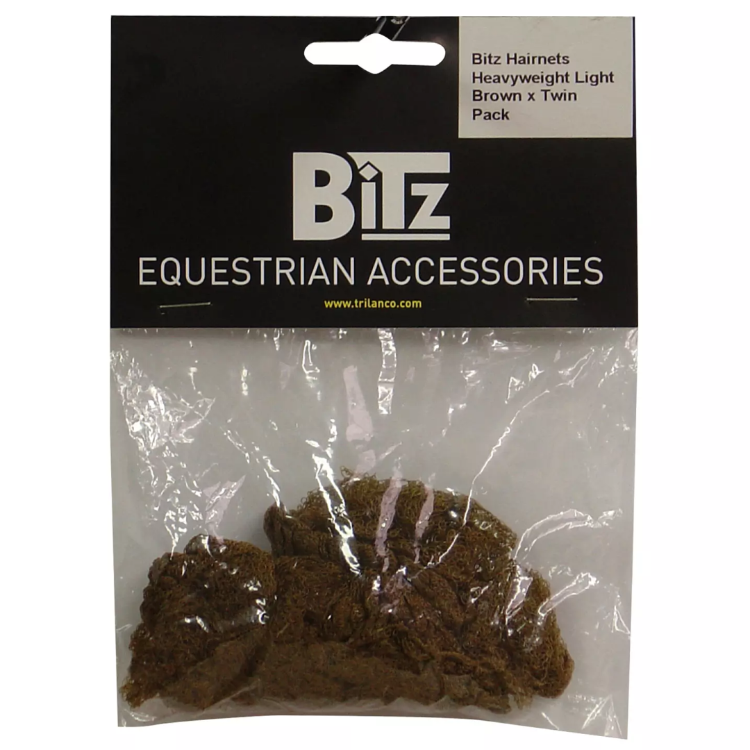 Bitz Hairnets Heavyweight Twin Pack
