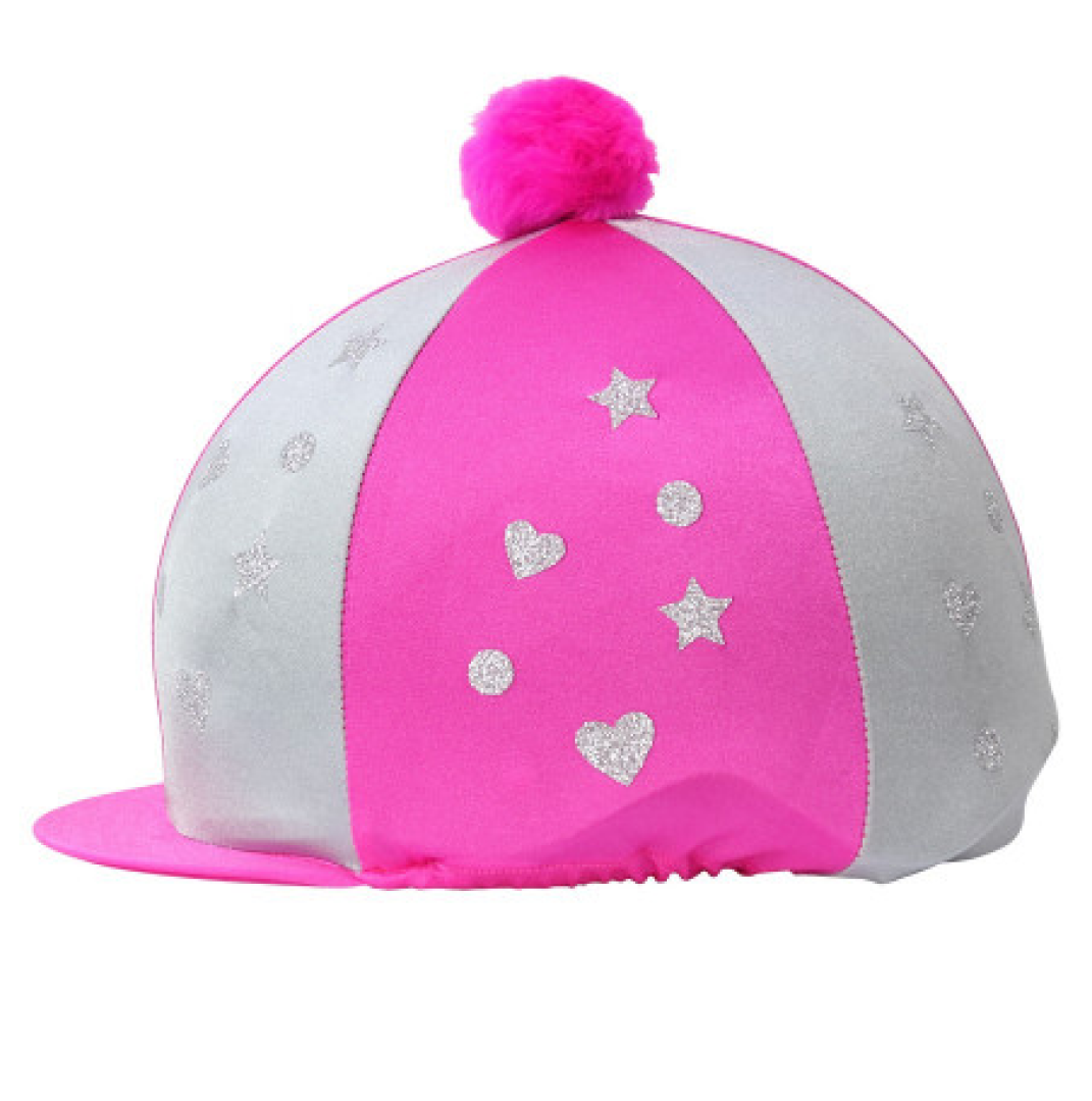 Hy Equestrian Glitter Magic Hat Cover