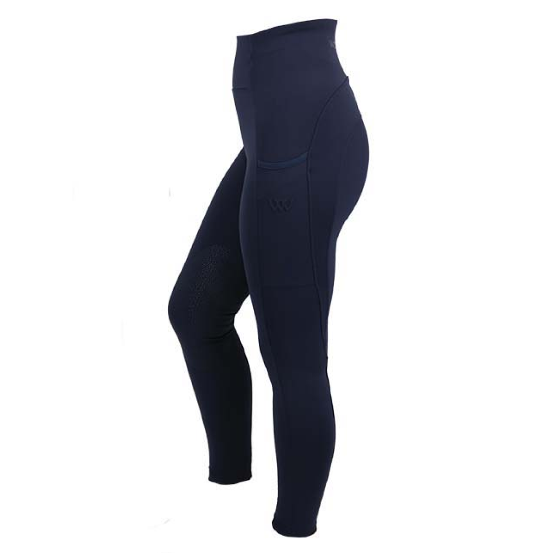 Woof Wear Ladies Knee Patch Riding Tights