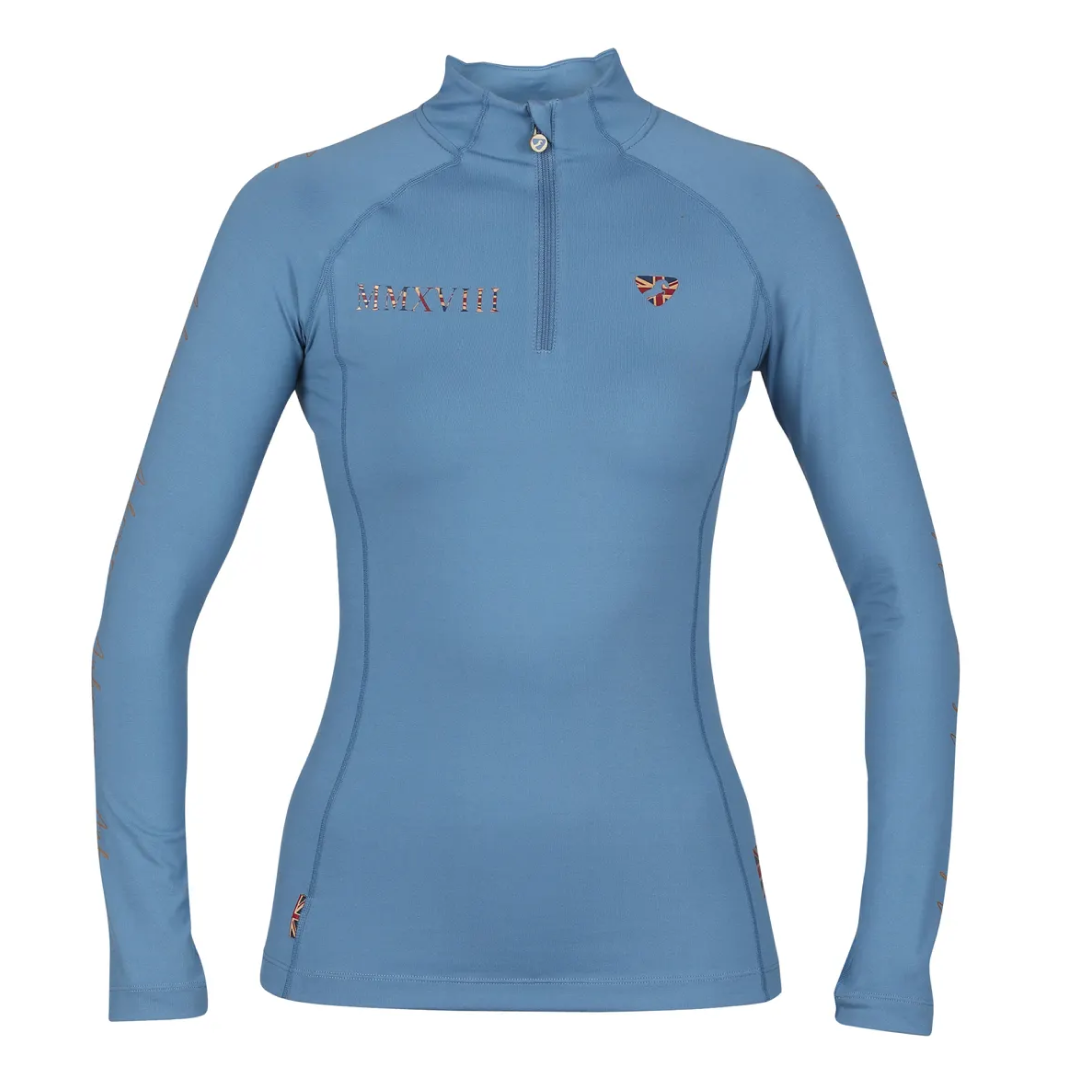 Shires Aubrion Team Long Sleeve Girls Base Layer
