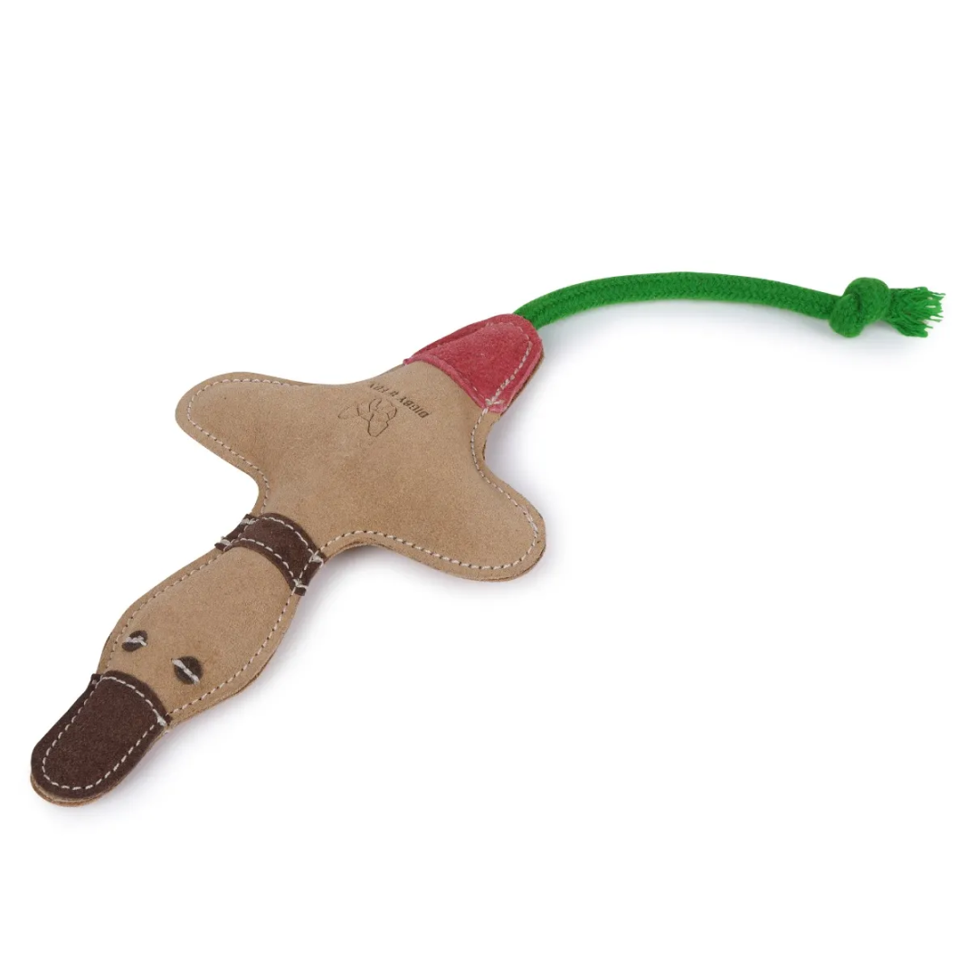 Shires Digby & Fox Leather Dog Toy