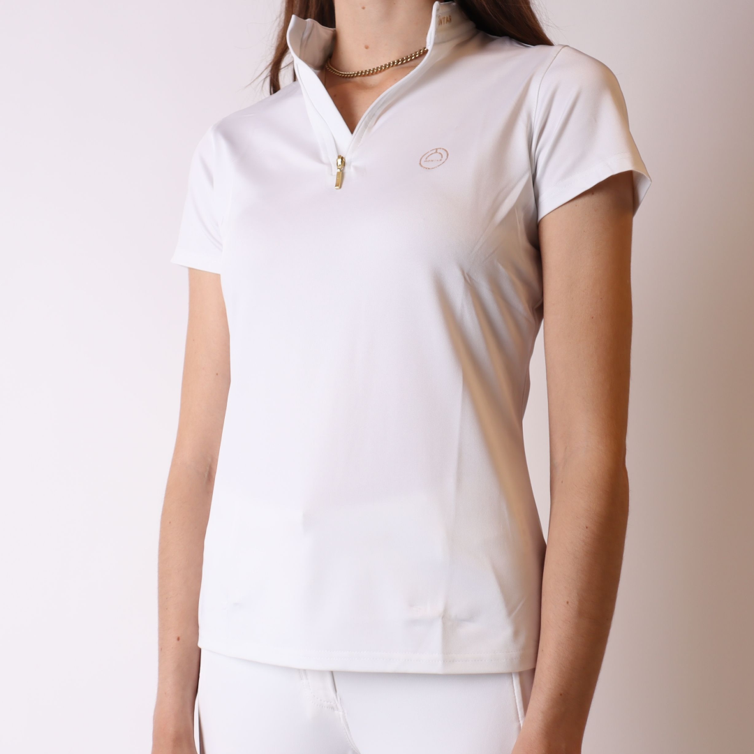 Montar Luna Ladies Logo Tape Polo