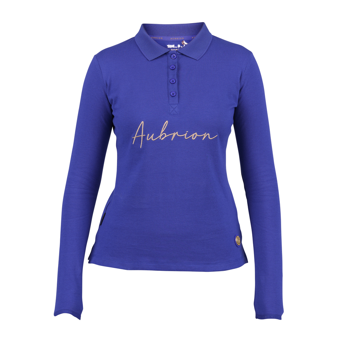 Shires Aubrion Ladies Team Long Sleeve Polo