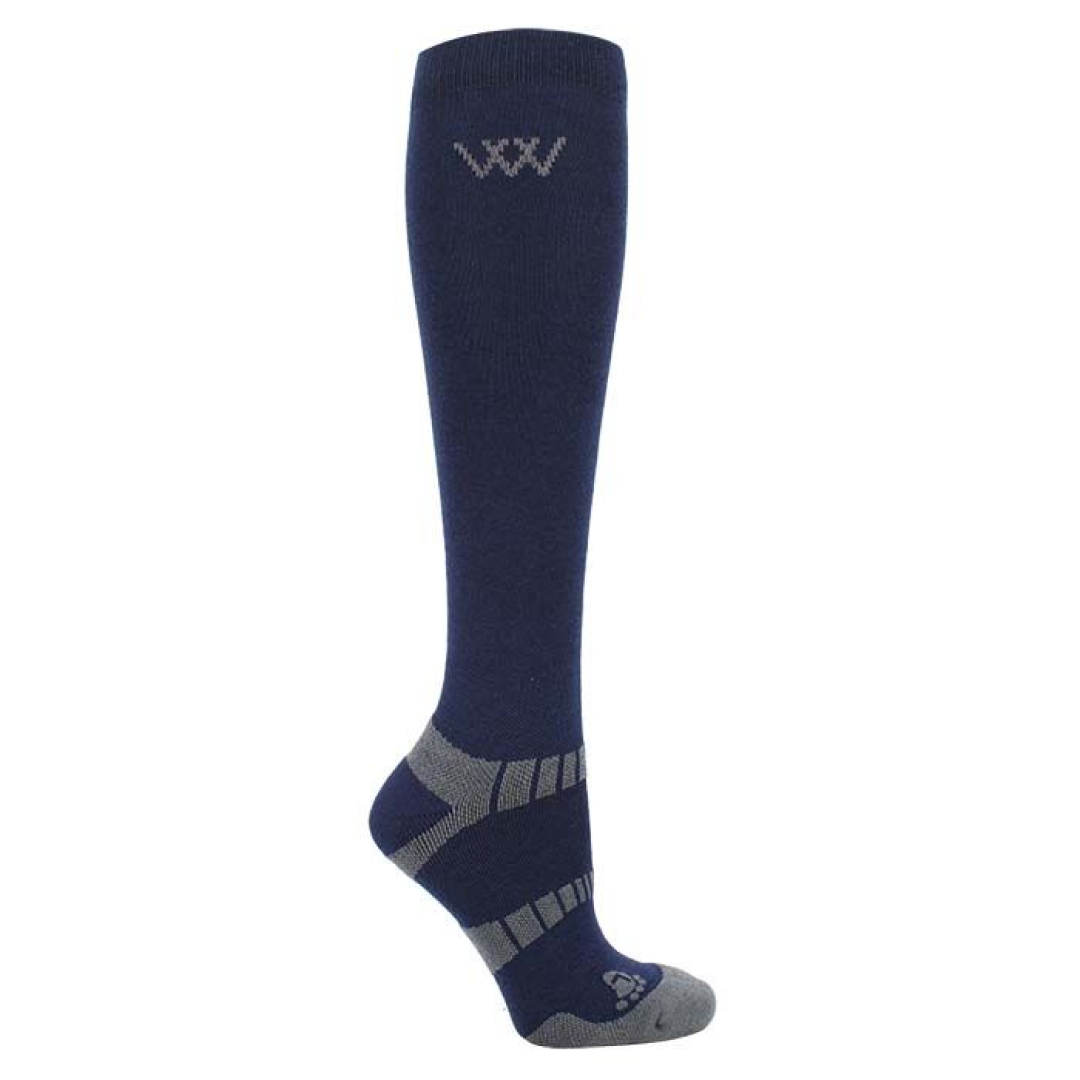Woof Wear Bamboo Waffle Long Riding Socks