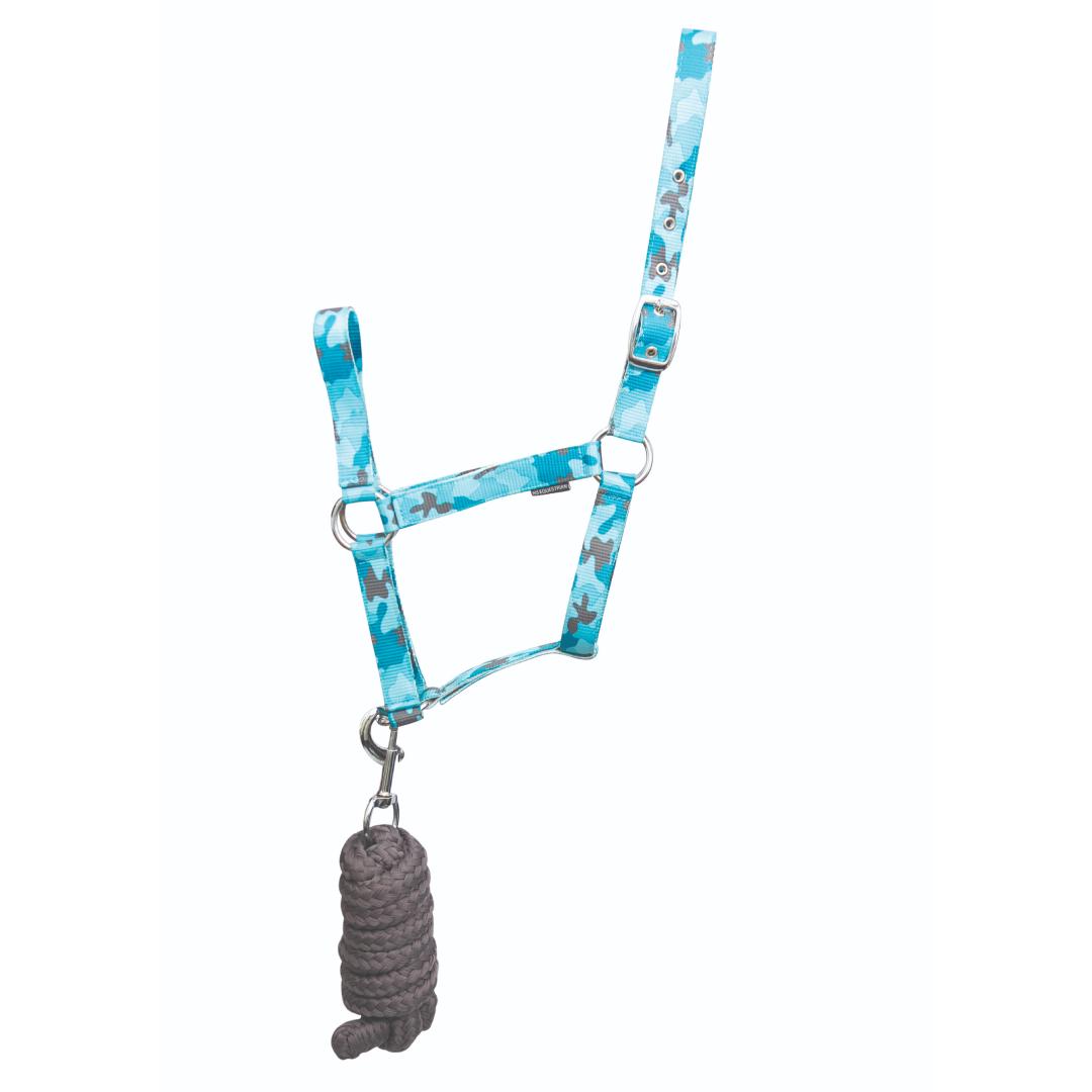 Hy Equestrian DynaForce Head Collar & Lead Rope